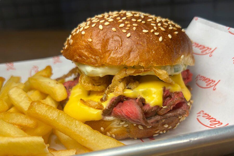 БургерCheese steak від Vilenas