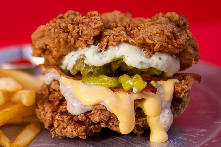 БургерDouble chicken sandwich від Vilenas