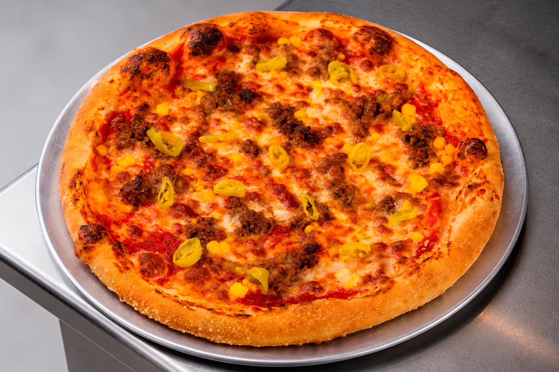 Піца Mexican Fire con Carne на дім